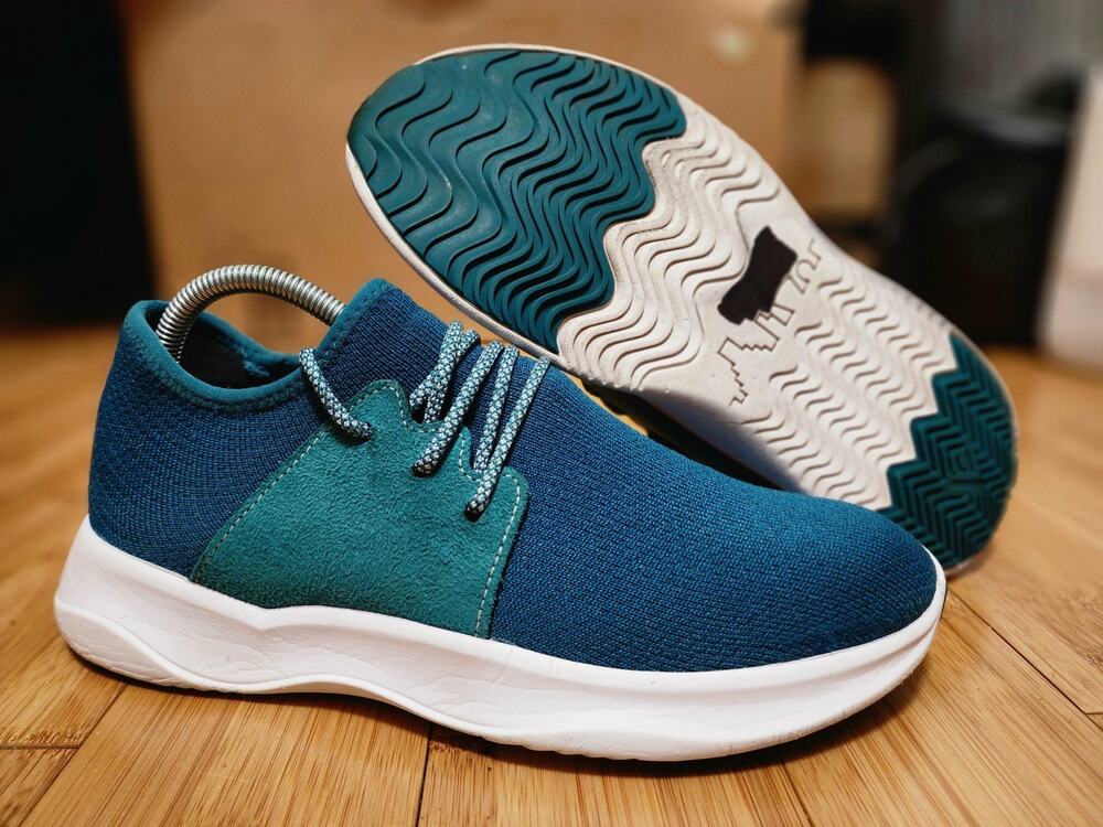 Vessi Men's Size 9 Dark Teal Everyday Classic Waterproof Sneakers Shoes Comfort